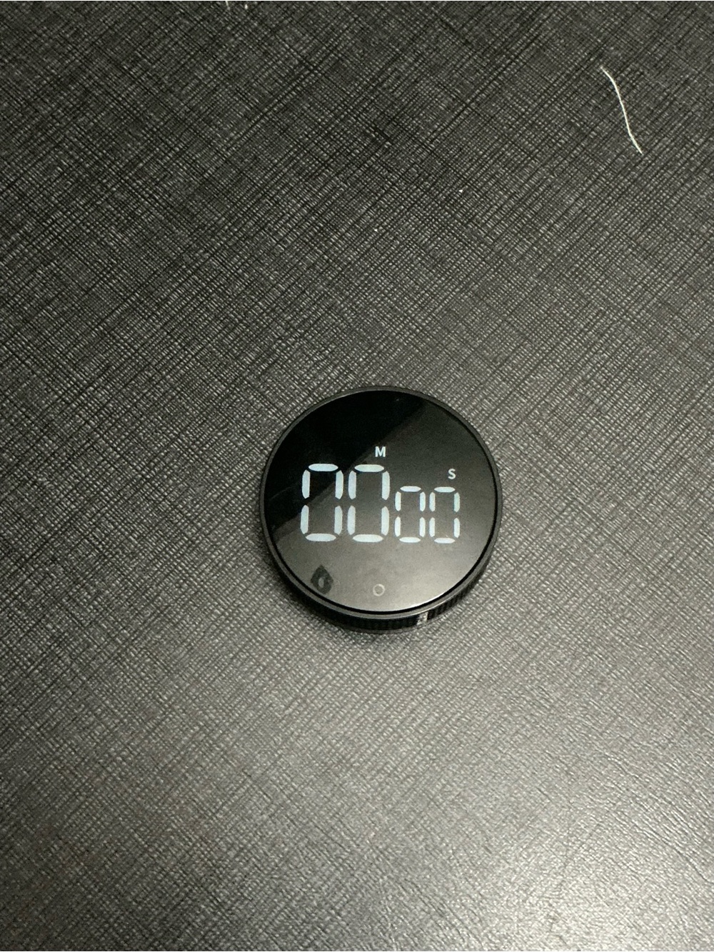 Portable Black Digital Clip-On Timer - Unbranded